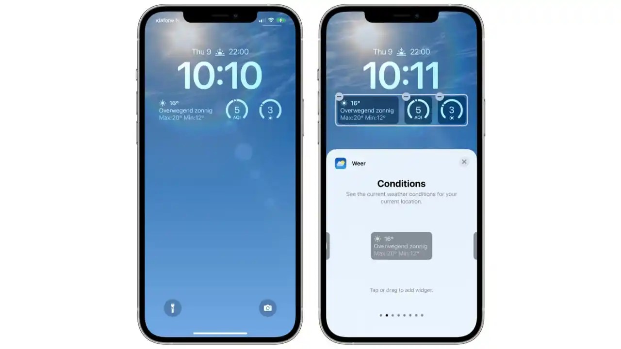 iOS 16 How to customize the dynamic weather lock screen wallpaper Digit
