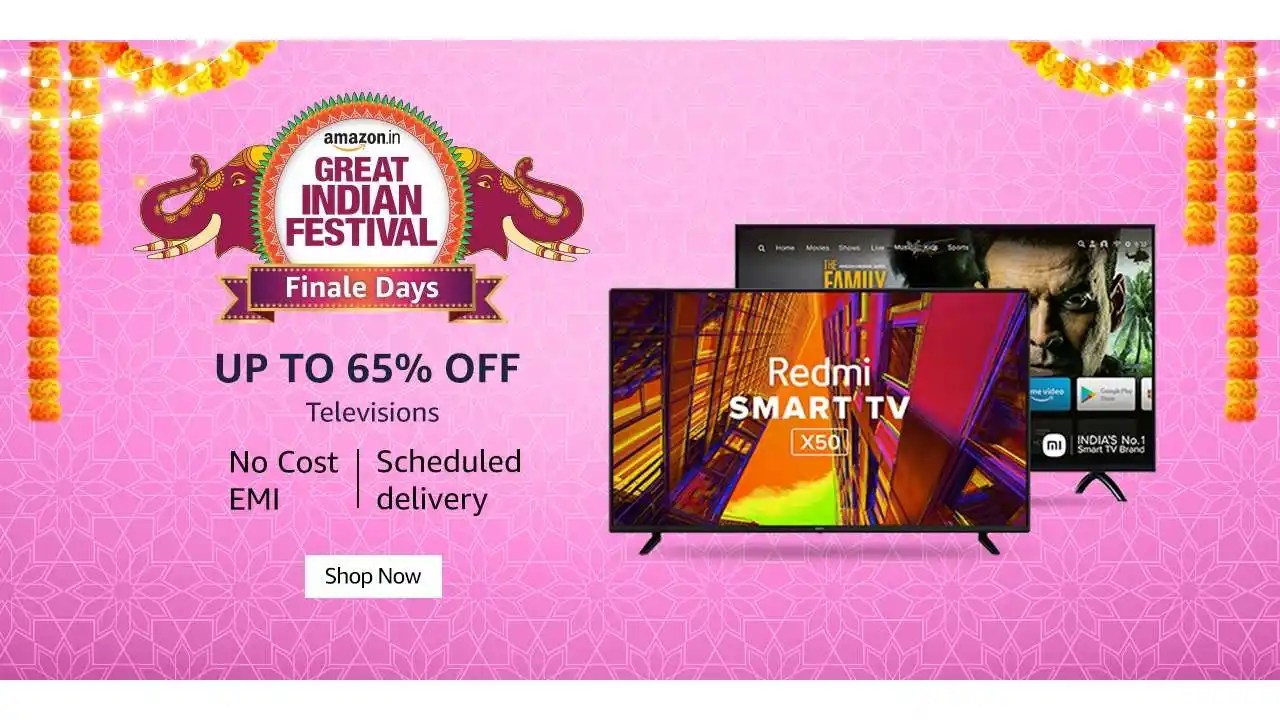 Amazon Great Indian Festival 2021 Finale Days Buy Smart TV at best