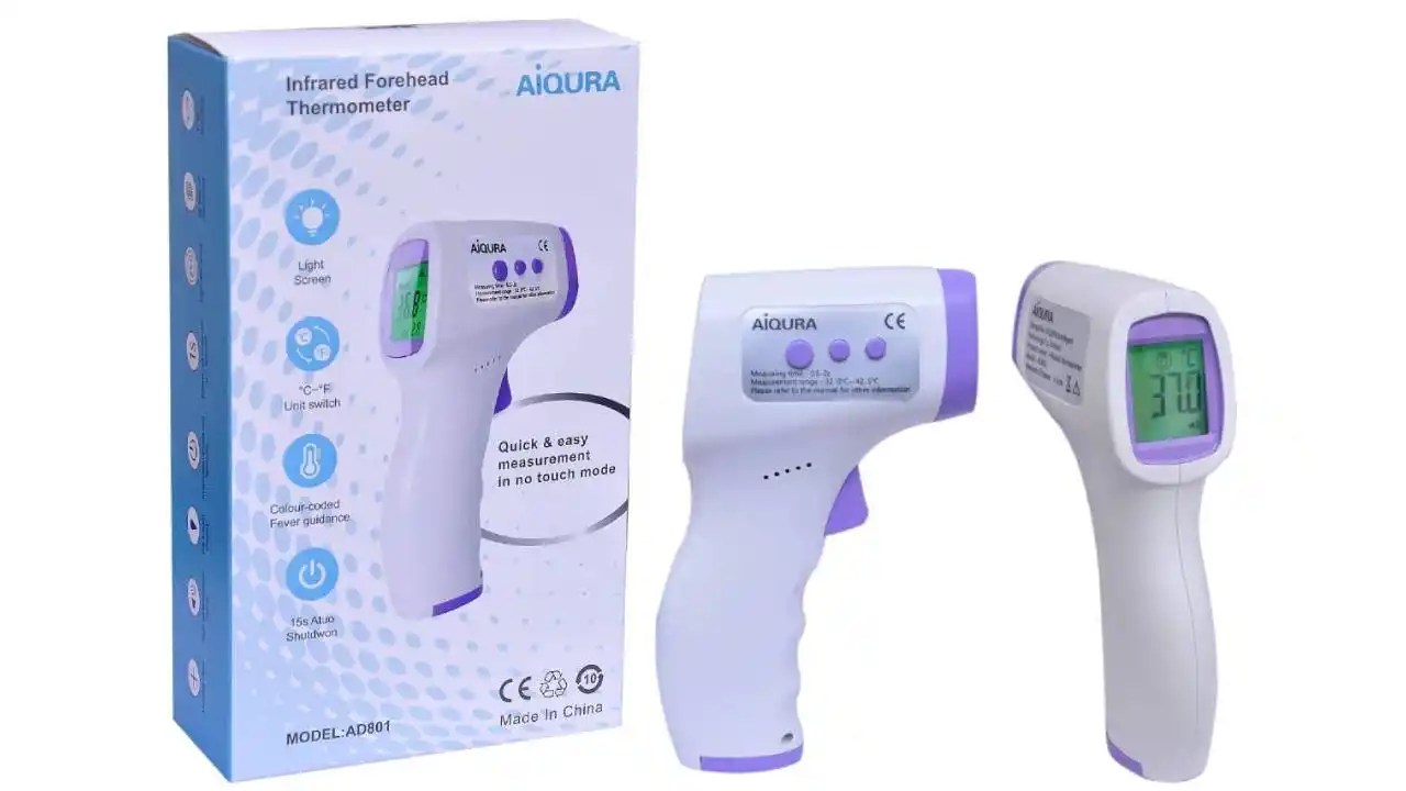 Digital thermometers to check body temperature Digit