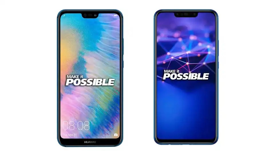 Specs comparison Huawei P20 Lite vs Huawei Nova 3i Digit