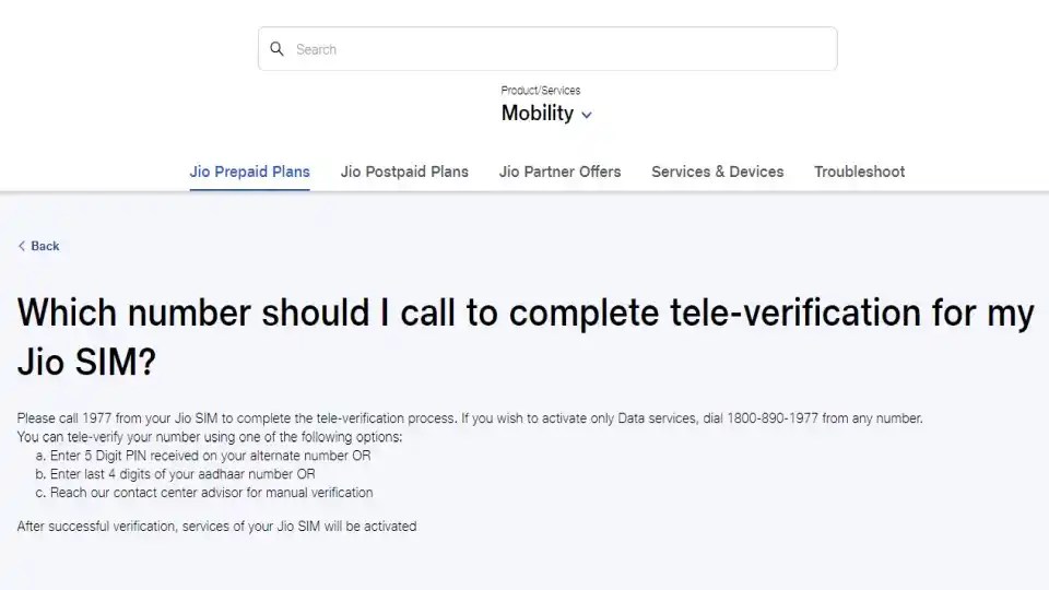 How to activate Jio SIM card for prepaid and postpaid users Digit