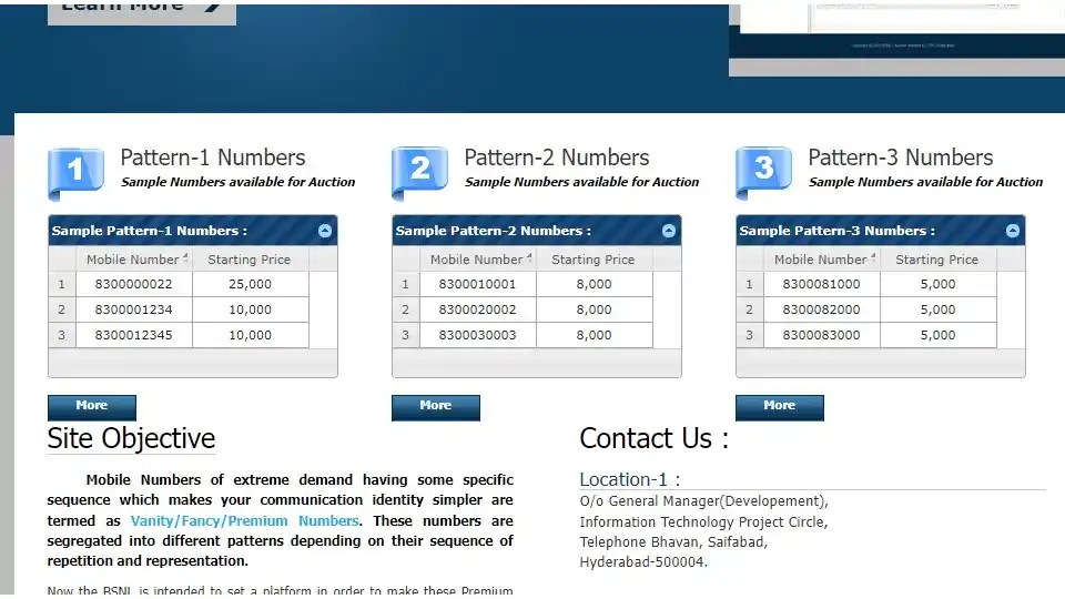 BSNL How to Get BSNL Fancy Number online by bidding Digit