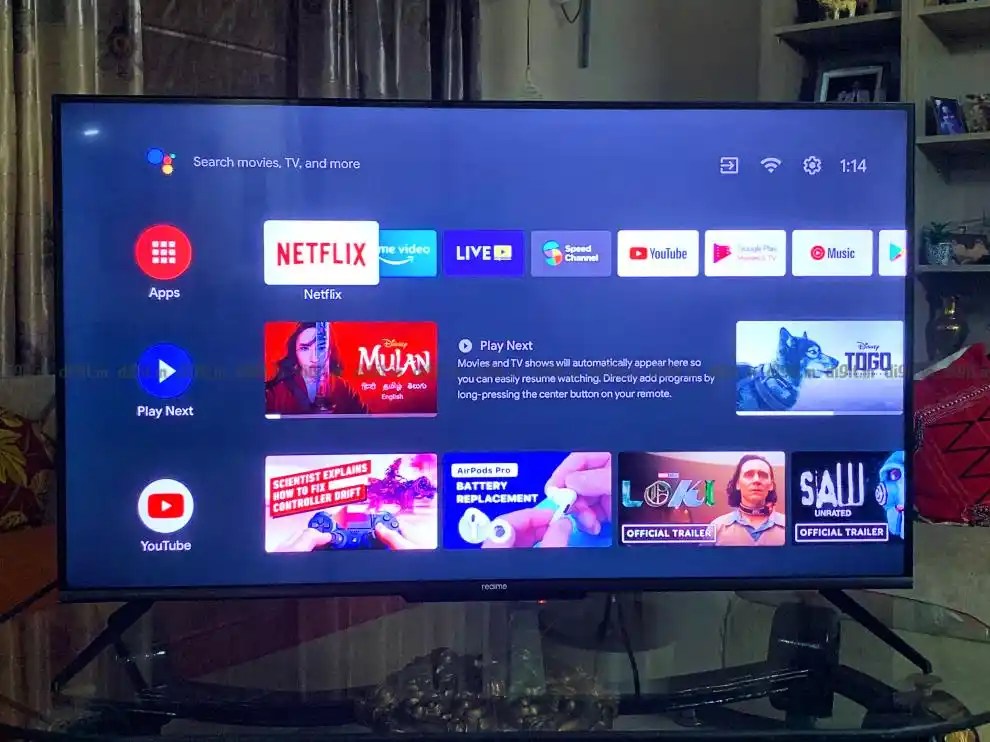 Realme 43inch 4K Smart TV Review Good picture performance, bleak sound