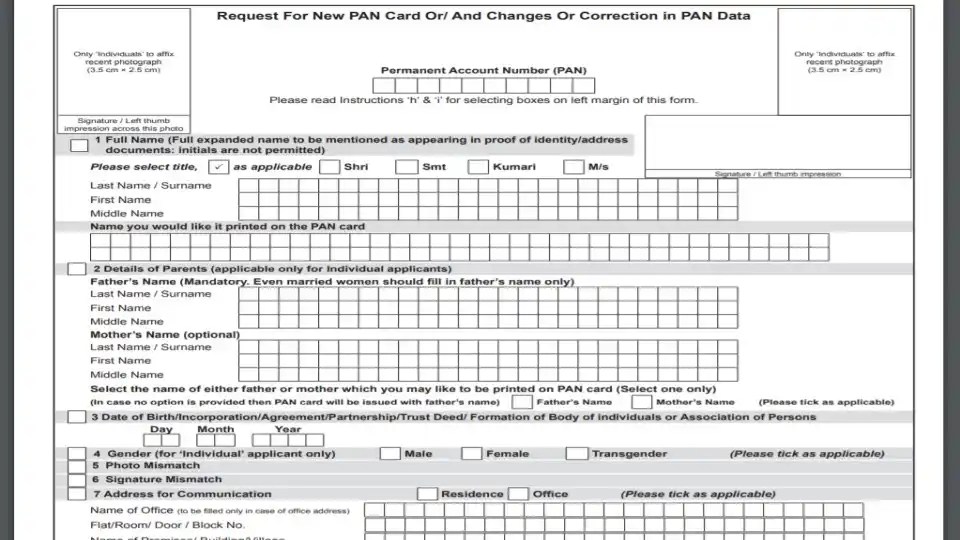 How to apply for a duplicate PAN card on the Tax portal Digit
