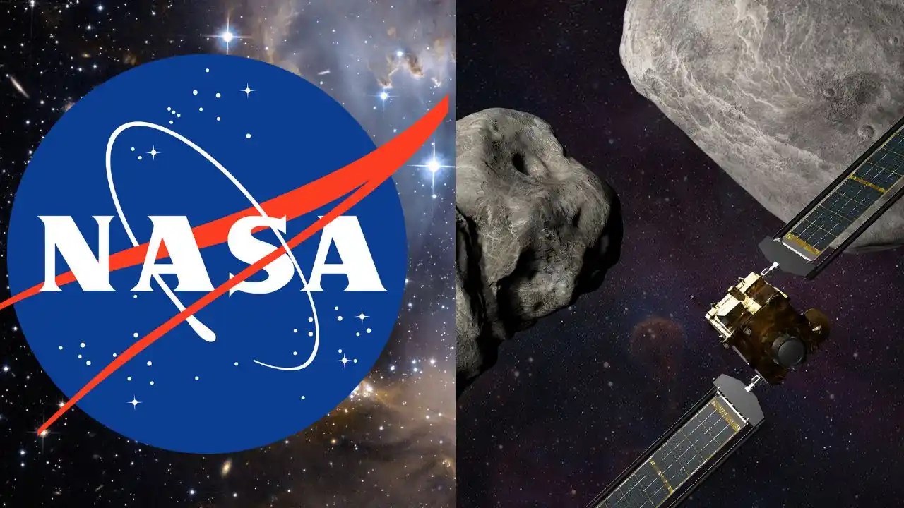 Watch the NASA DART mission whereby a spacecraft hits an asteroid Find