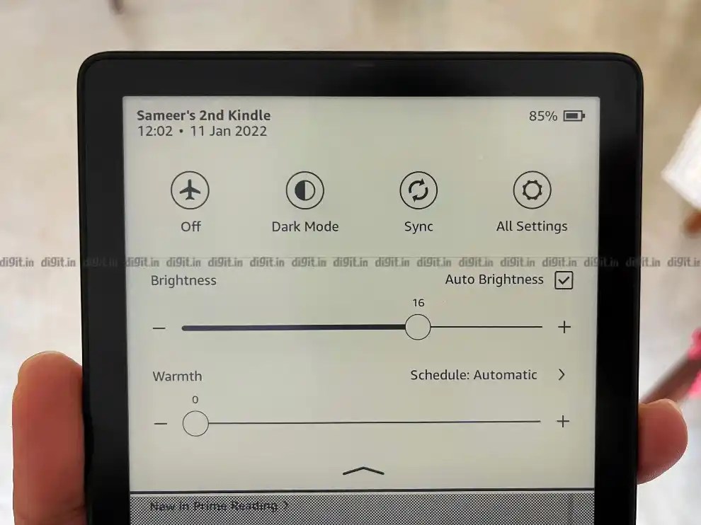Amazon Kindle Paperwhite Signature Edition Review Refined wine in a