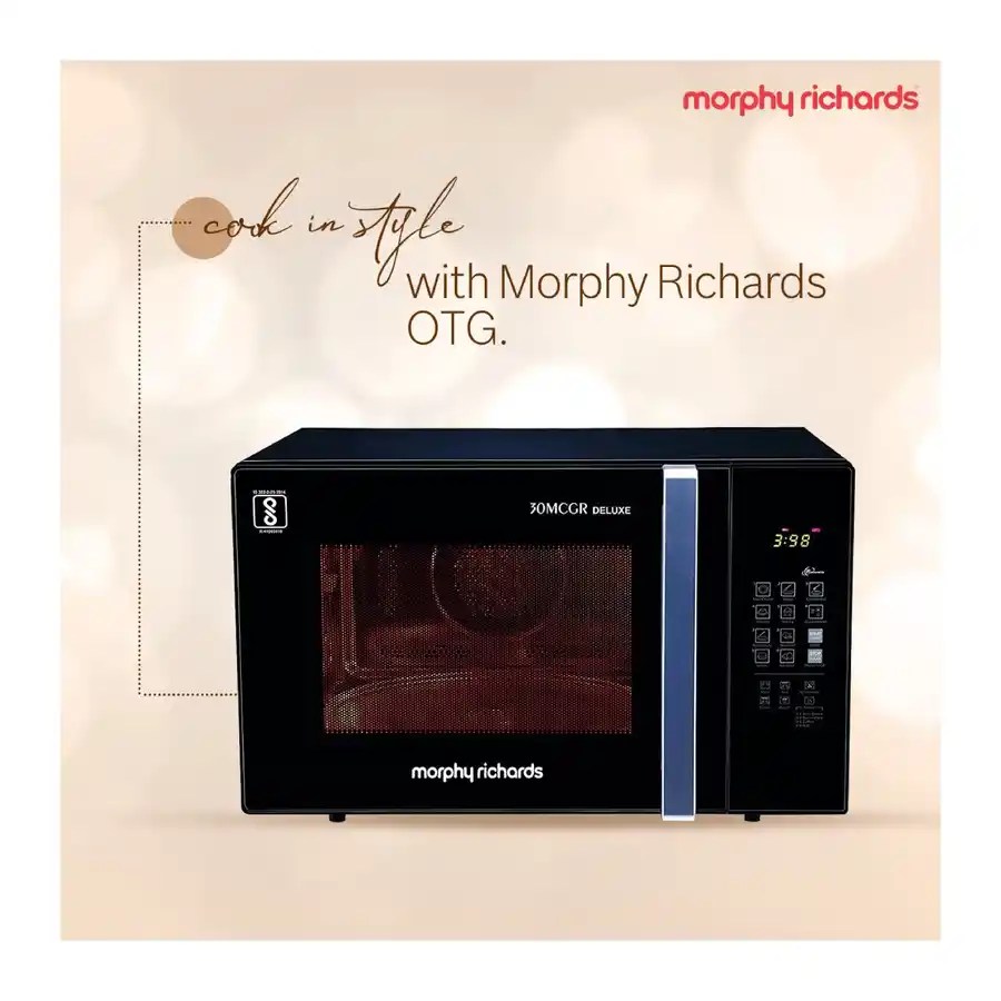 Morphy Richards 30L Convection Microwave Oven (30 MCGR Deluxe) Digit.in