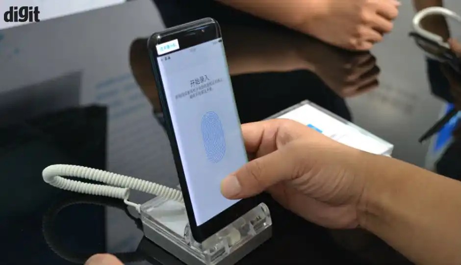 Up close with new under display fingerprint