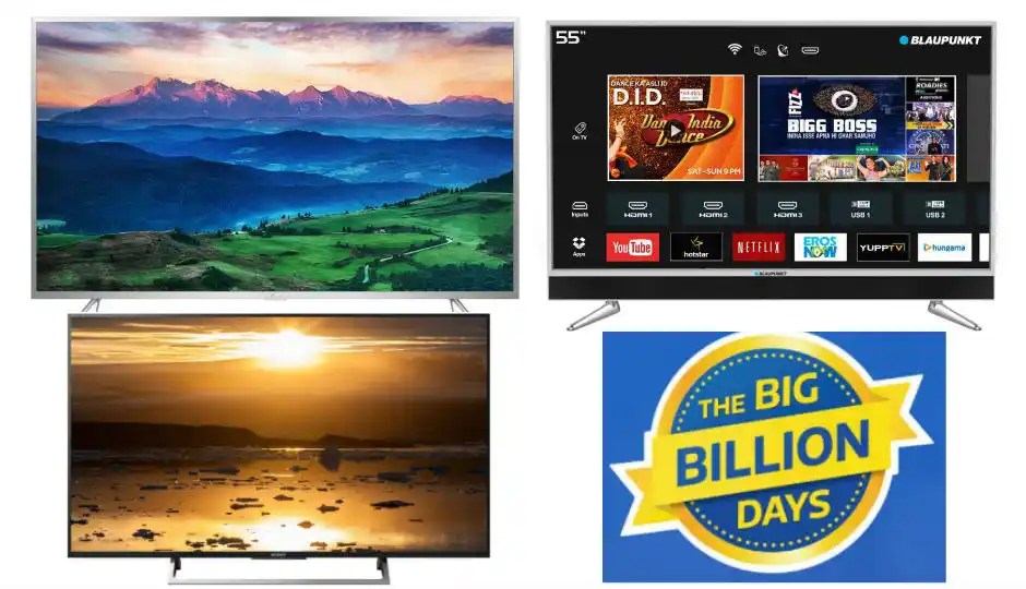 Flipkart Big Billion Days sale Deals on TVs from Sony, LG, iFFalcon, Thomson, and more Digit