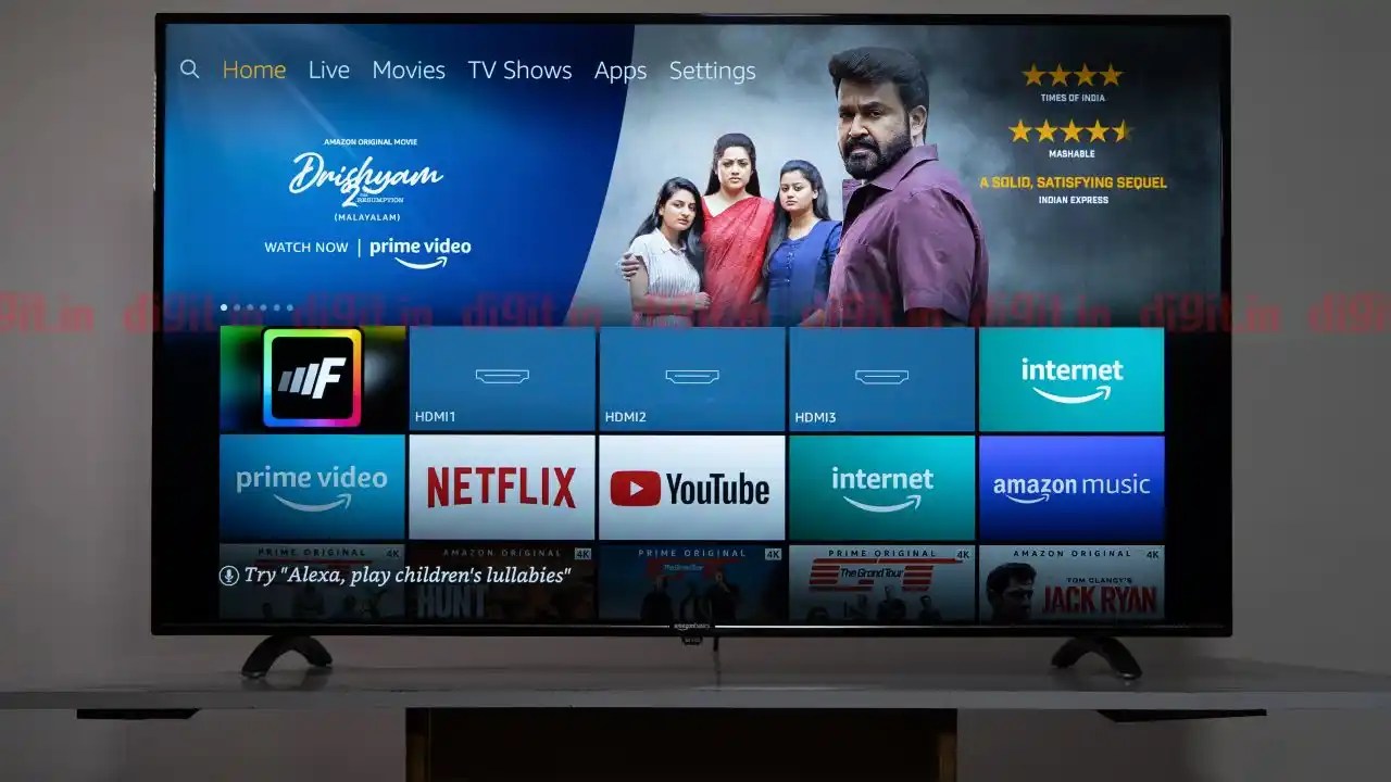AmazonBasics 55inch 4K Fire TV Edition TV Review Review A unique UI