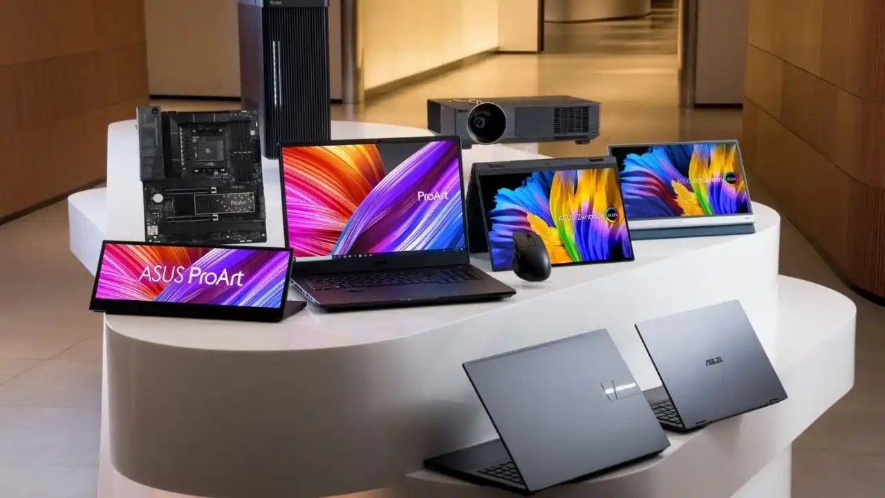 ASUS' new laptops target creative professionals with an OLED panel and