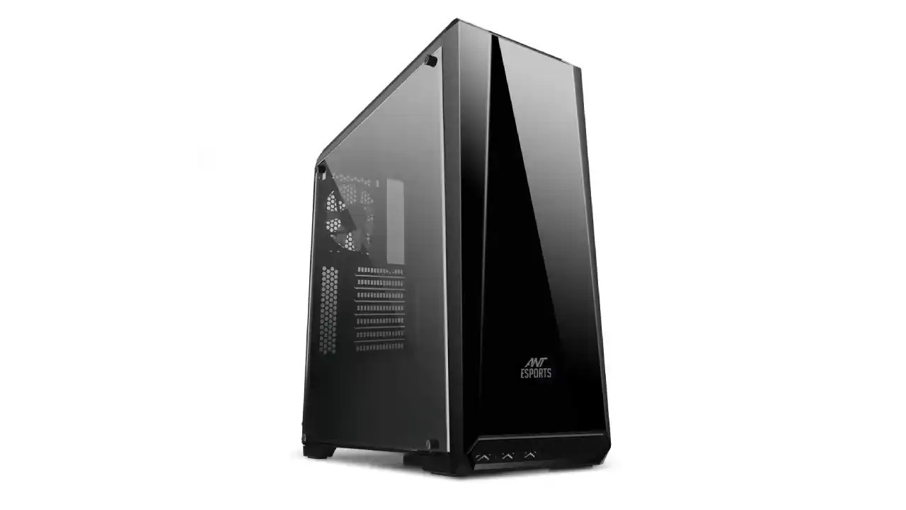 PC with tempered glass side panels Digit