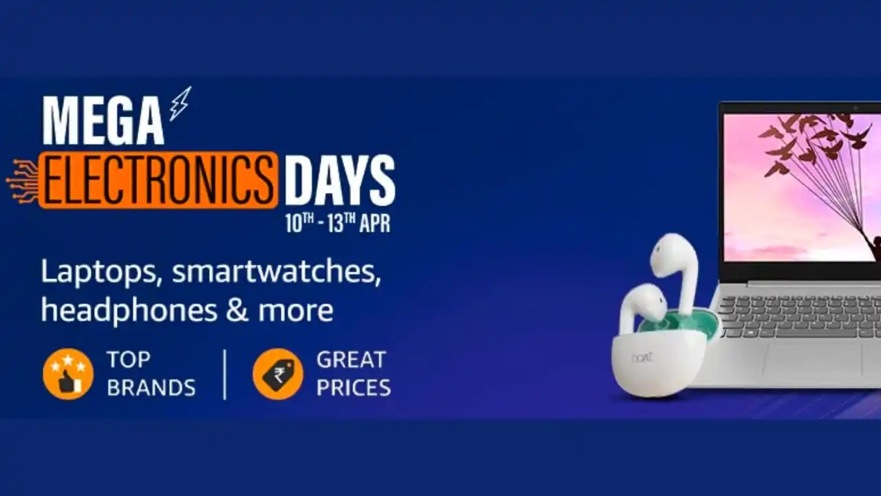 Here are 5 attractive deals on Amazon Mega Electronics Days Sale Digit