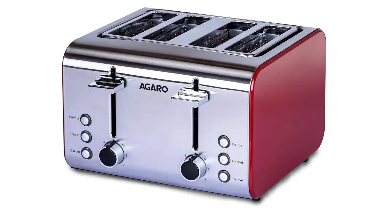 Durable toasters with stainless steel body Digit