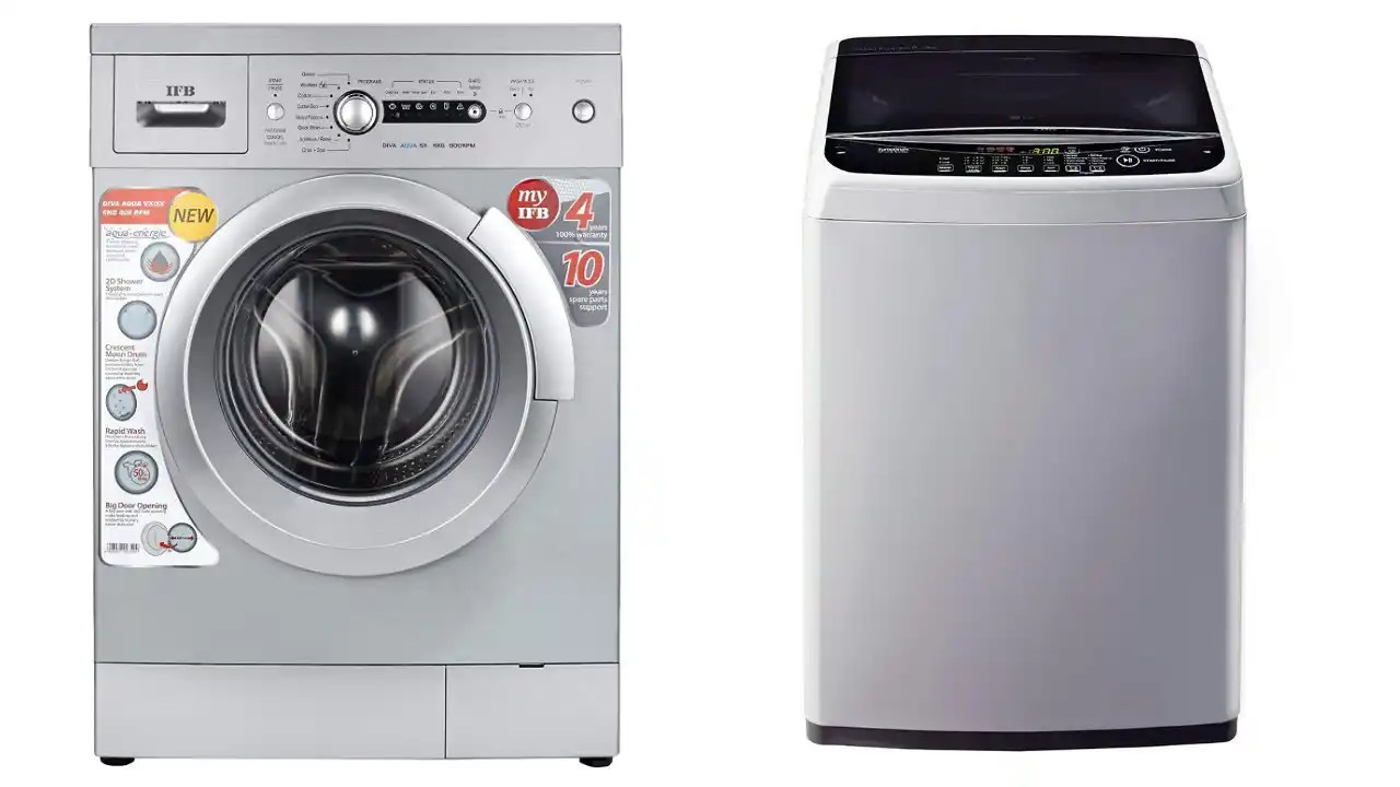 Four fullyautomatic washing machines for a small family Digit