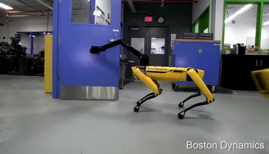 This video of Boston Dynamics' robotic dog opening doors is the coolest