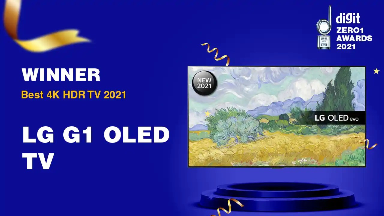 Digit Zero1 Awards 2021 Best 4K HDR TV Digit
