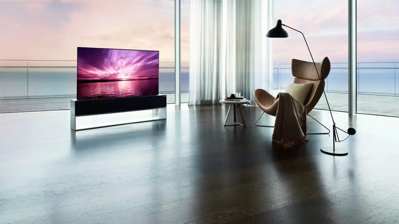 LG's 65inch rollable Signature OLED TV has a price tag of Rs 64 Lakhs