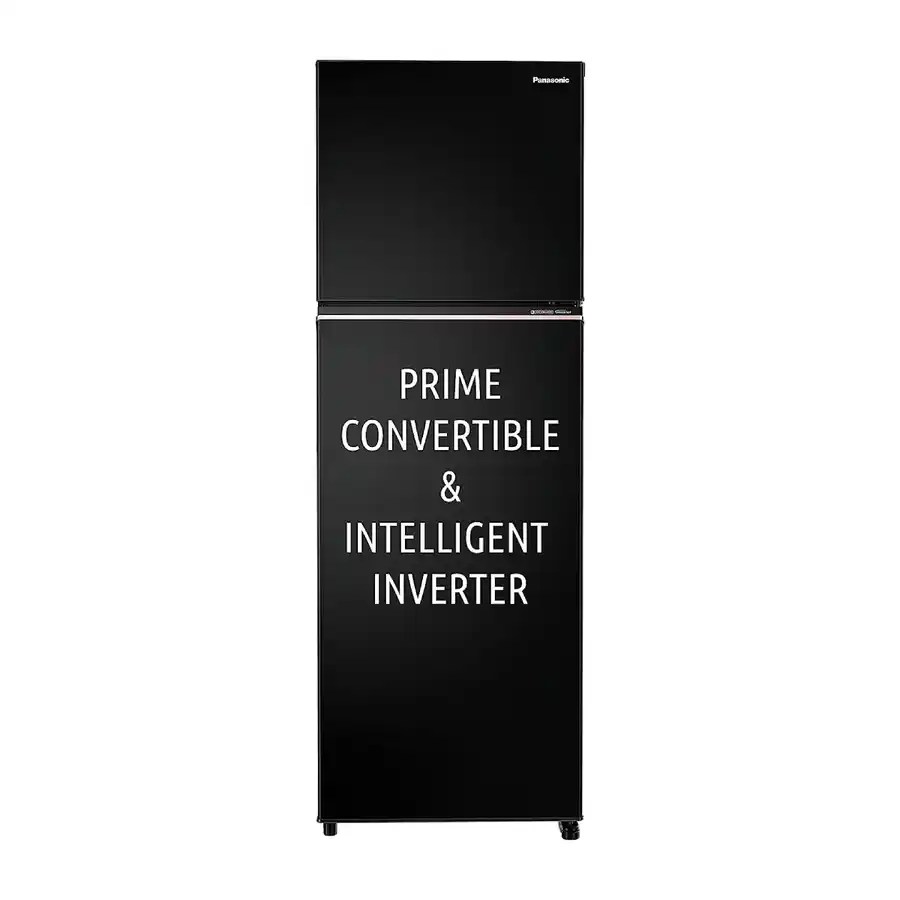 Panasonic 338 L 3 Star Double Door Refrigerator (NRTG355CPKN) Digit.in