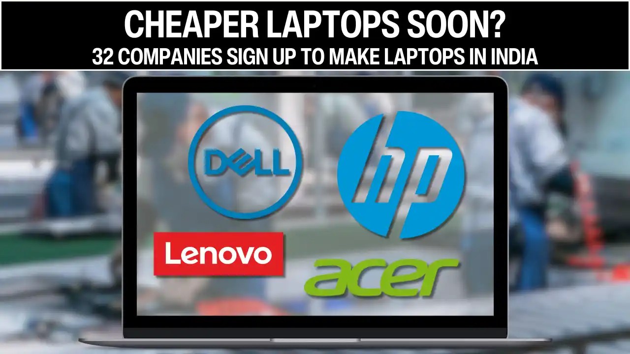 32 brands, including Acer, HP, Lenovo, and Dell, sign up to make