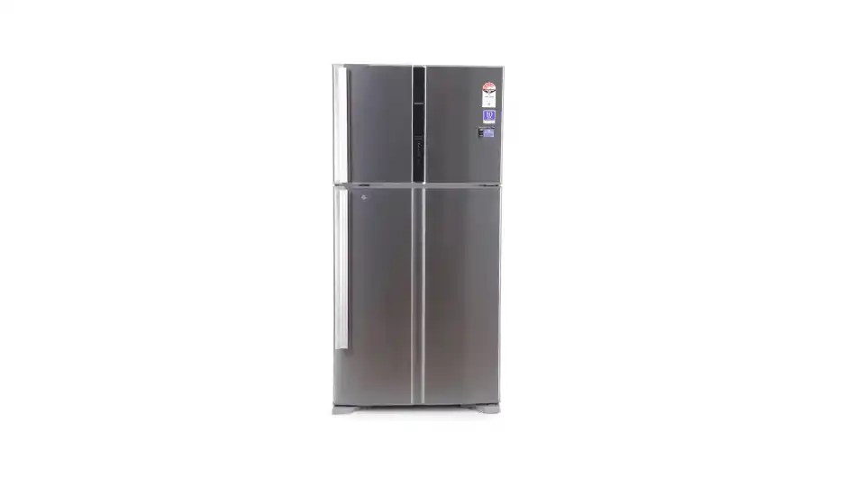 Hitachi RV660PND3KX 601 L Double Door Refrigerator Price in India