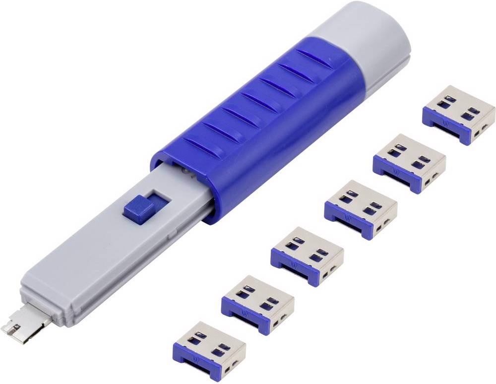 Renkforce USB port lock set of 6 incl. 1 key buy at Galaxus
