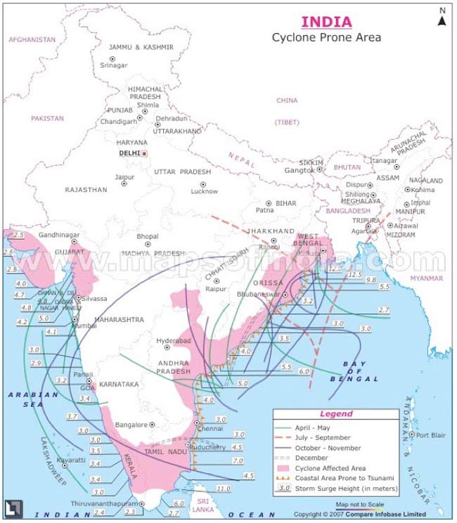 IMD Releases New List of Upcoming Cyclone Names Over North.