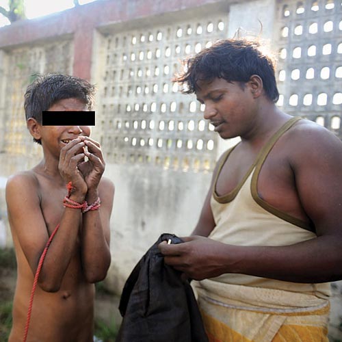 Transport firm staffer strips, beats 12yrold for stealing parts & scrap
