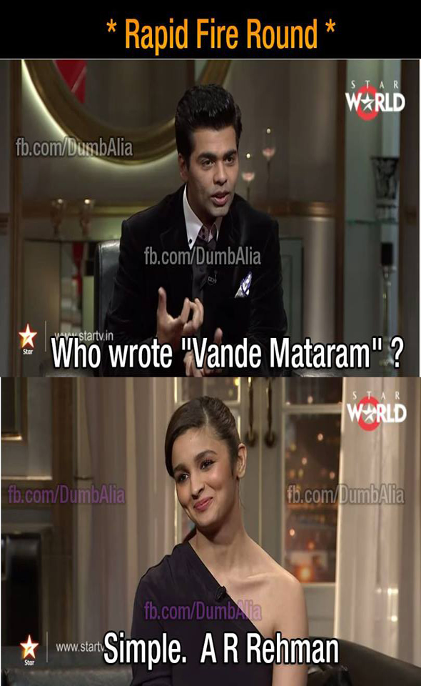 Is Alia Bhatt the new Alok Nath for meme lovers?