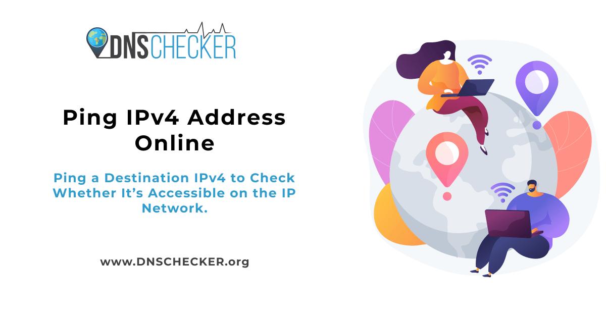 Online Ping IP Address Ping tool for IPv4