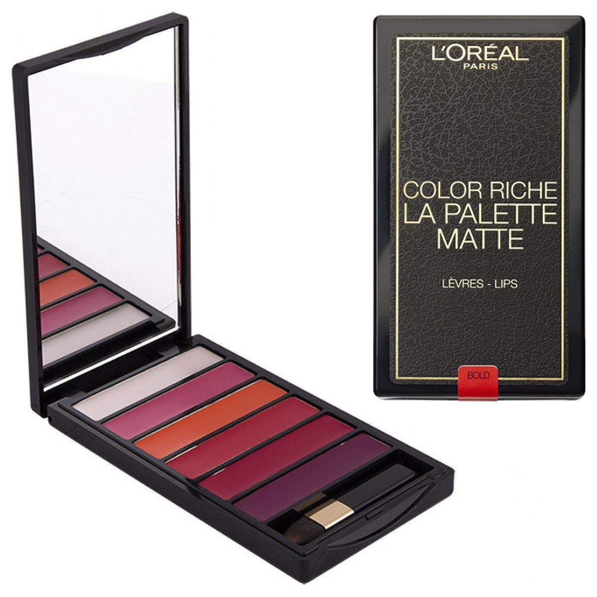 L'Oreal Color Riche La Palette Matte Paleta 6 pomadek 6x1g Bold Perfumeria Dolce.pl