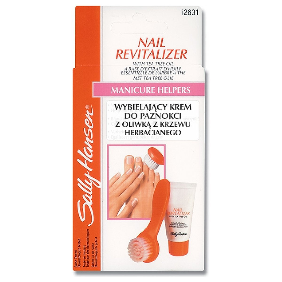 Sally Hansen Nail Revitalizer Wybielający krem do paznokci 15g ze