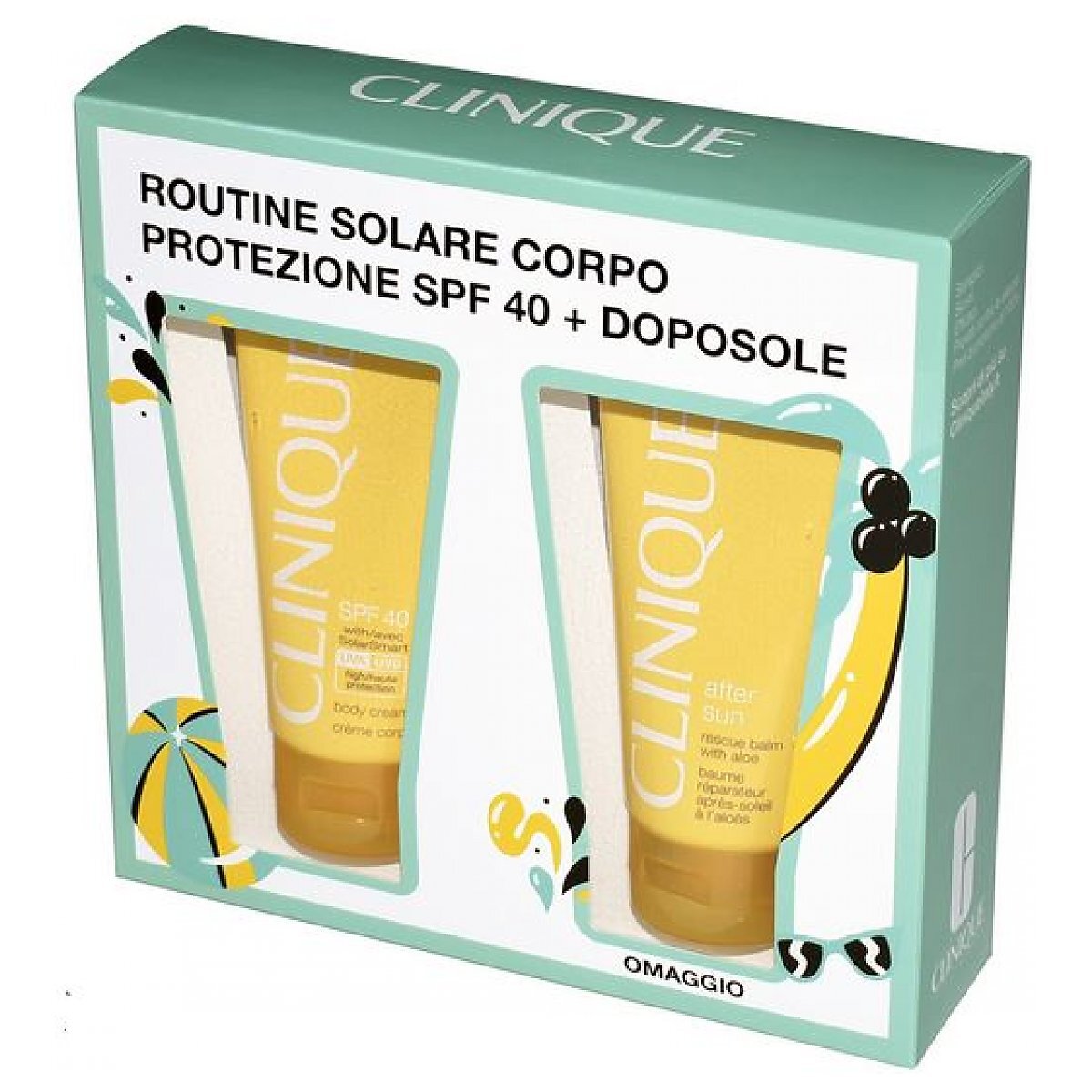Clinique Sun Body Cream Set Zestaw pielęgnacyjny Sun Body Cream SPF 40