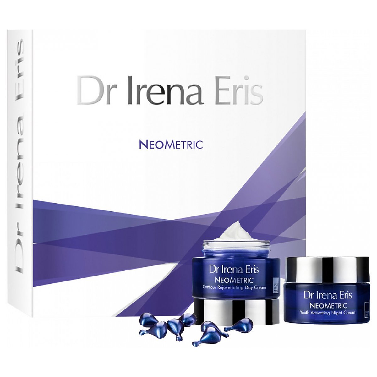 Dr Irena Eris Neometric Zestaw pielęgnacyjny krem na dzień 50ml + krem