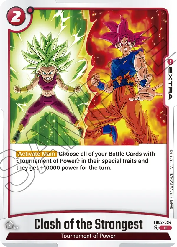 Clash of the Strongest Dragon Ball Super Card Game Fusion World Card DragonBall.gg