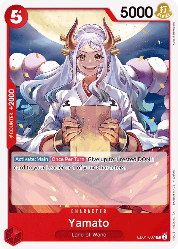 EB01007 Yamato One Piece Card Game Card OnePiece.gg