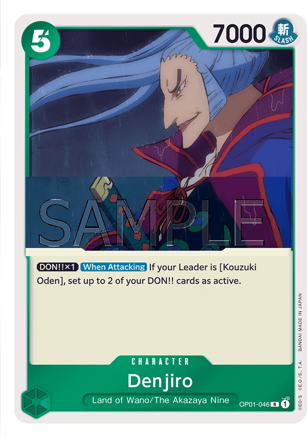 OP01046 Denjiro One Piece Card Game Card OnePiece.gg