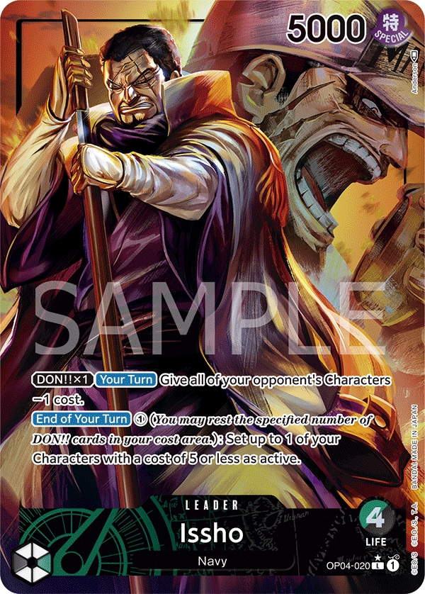 OP04020_p1 Issho One Piece Card Game Card OnePiece.gg