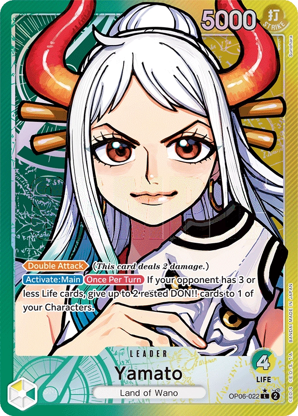 OP06022_p1 Yamato (Parallel) One Piece Card Game Card OnePiece.gg