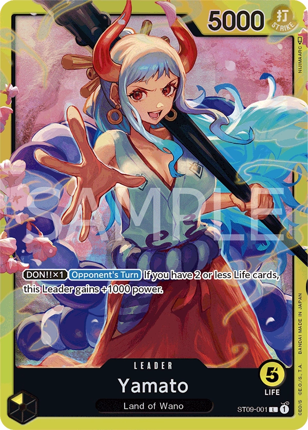 ST09001 Yamato One Piece Card Game Card OnePiece.gg