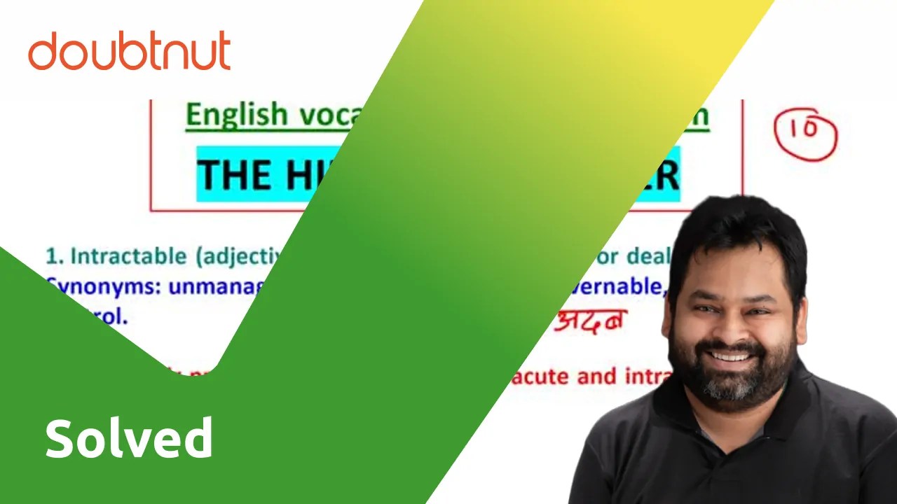 VOCABULARY SYNONYMS DAY 2 THE HINDU SSCCGL 2020 IBPS PO