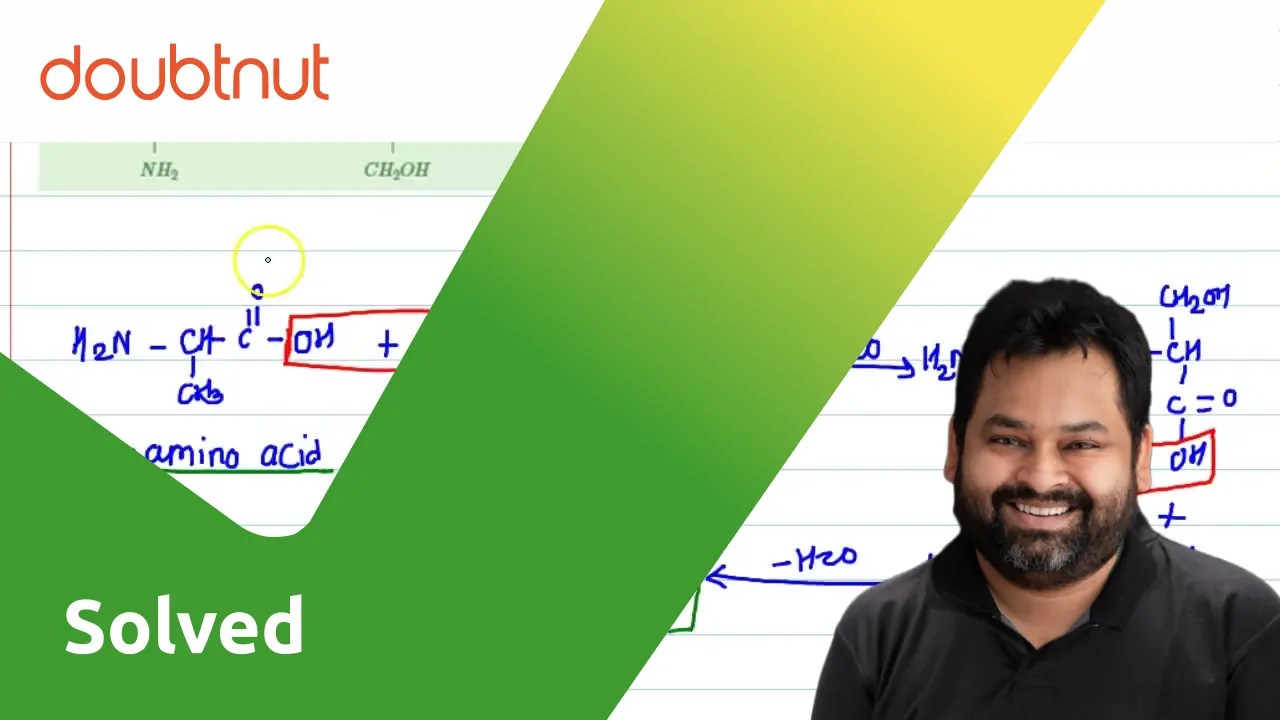 [Marathi] Write down the structures of amino acids constituting the fo