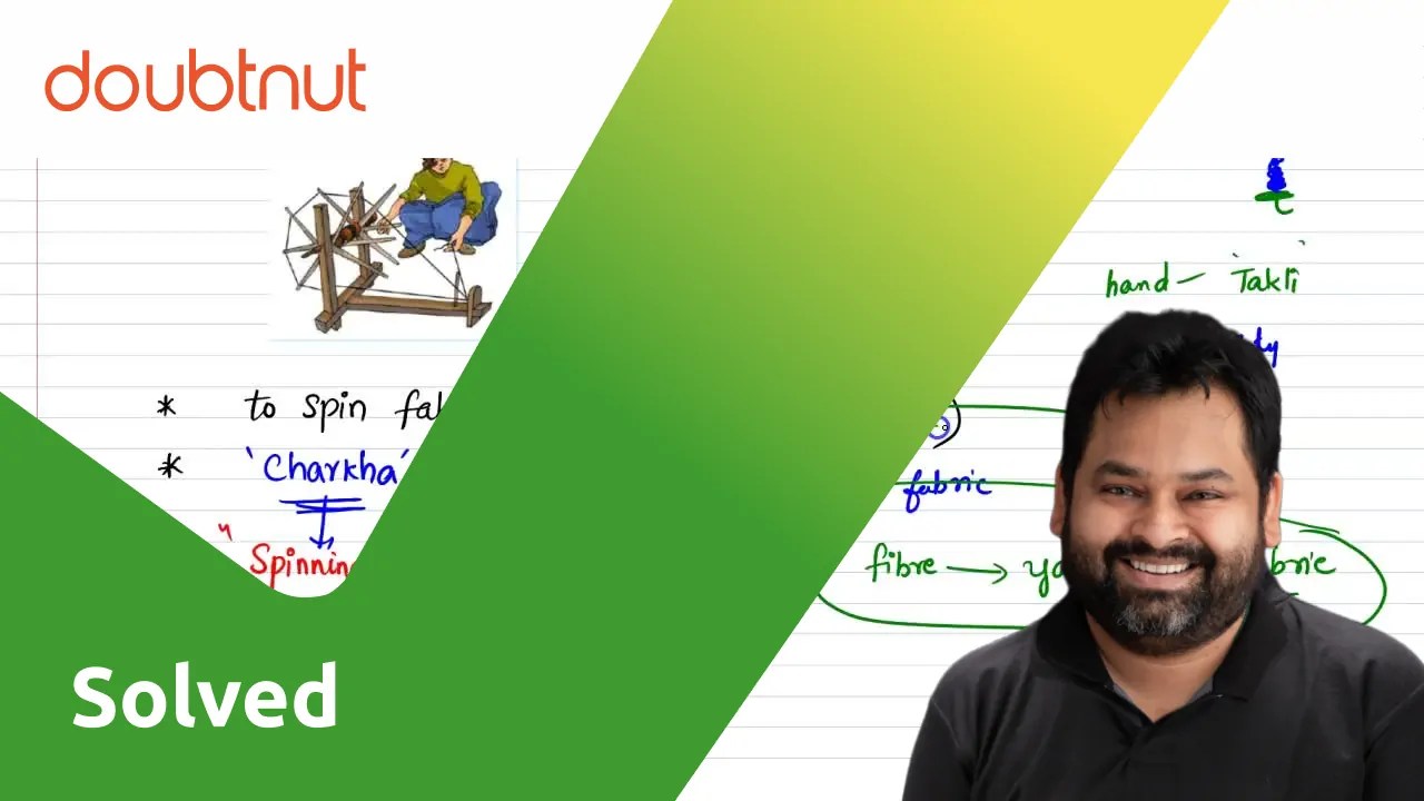 [Telugu] Draw the diagram of a spinning wheel.