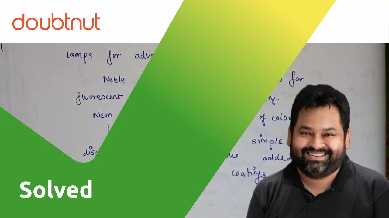 [Bengali] Name the noble gas used in fluorescent lamps for adverti