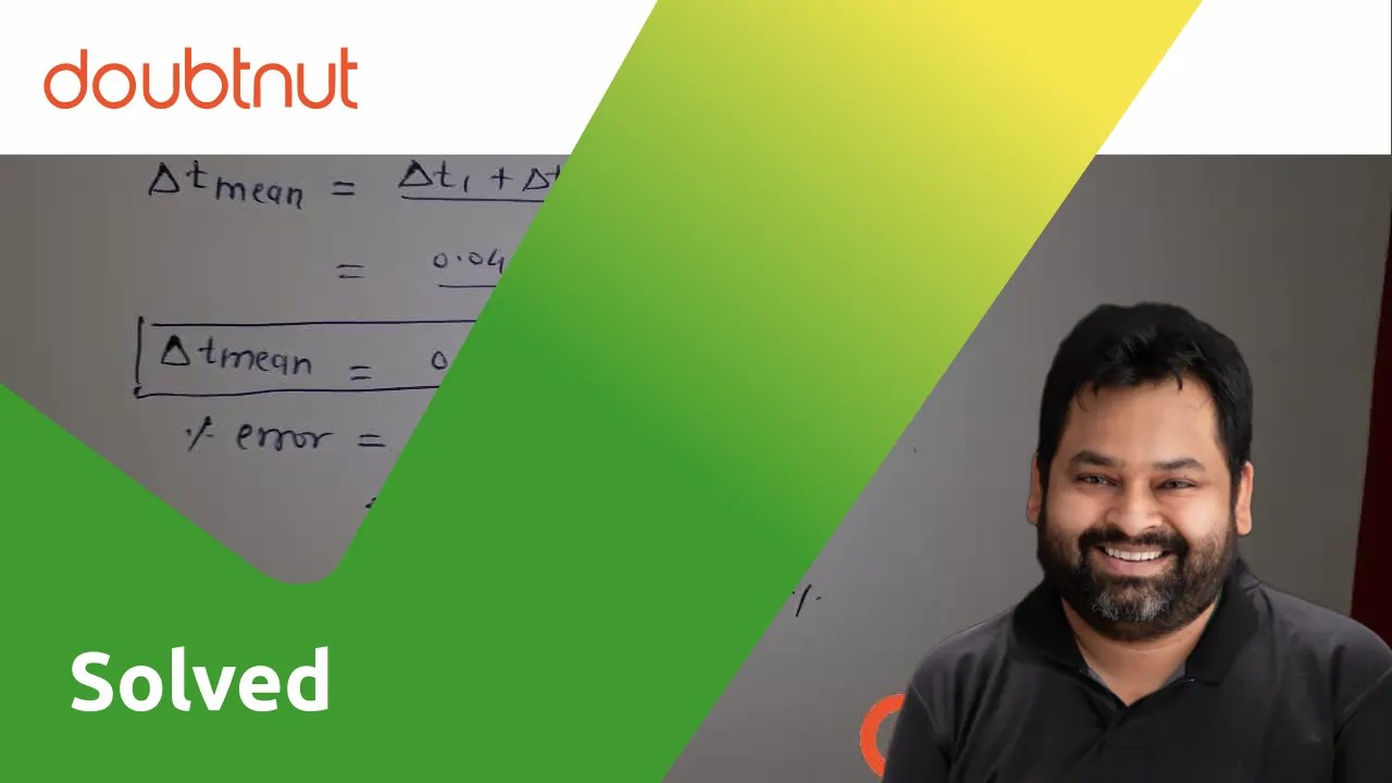 [Marathi] Successive measurements of the period of oscillation of a si