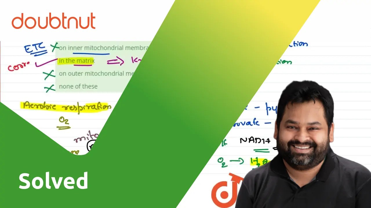 [Kannada Solution] Enzymes of citric acid or Krebs cycle occur in