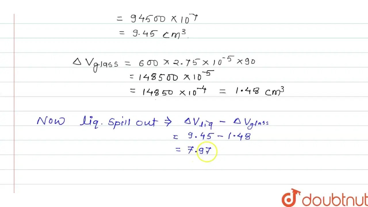 [Marathi] A liquid at 0^ C is poured in a glass beaker of volume 600