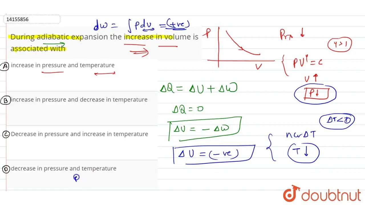 Pressure","Temperature"),("increase","decrease")}