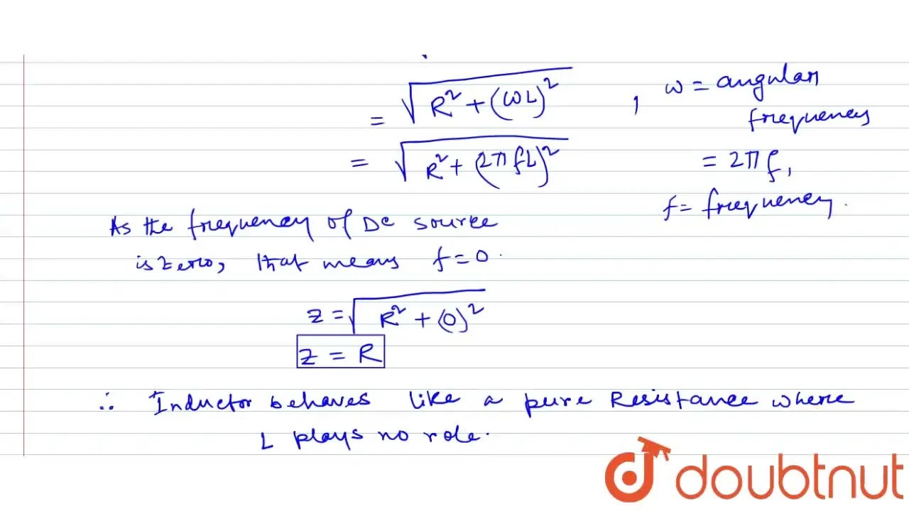 [Bengali] How does an inductor behave in a dc circuit?