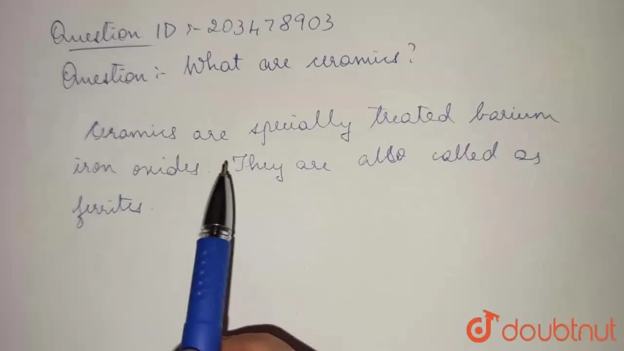 [Kannada] What are ceramics?